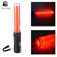 [Serenable] Traffic Wand Traffic Control with 3 Flashing Modes Wrist Strap Lanyard Light Wand for Pa