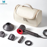 Pu Hair Dryer Storage Bag Curling Iron Beauty Cosmetics Toiletries Storage