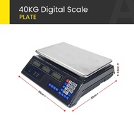40kg Penimbang Digital Makanan Timbangan Digital Scale Digital Penimbang Ikan Penimbang Daging Elekt