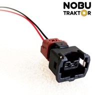 SOCKET SOCKET SOLENOID SELENOID FUEL SUPPLY PUMP BOSPOM ENGINE SHUT OFF STOP 24V CAT 320D2 GC 312D2 