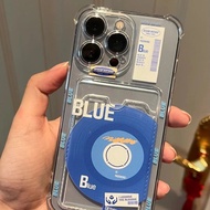Recording player biru case OPPO A3X A60 11F Realme c65 note 50 c51s c67 a16 11 Pro plus 12 pro plus 