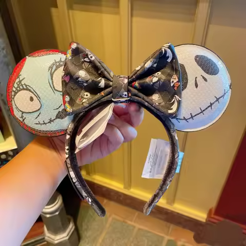 Disney Nightmare Saint Jack the Witch Headband Funny Cosplay Hair Accessory Mickey Minnie Holiday At