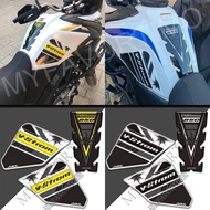 For Suzuki V STROM VSTROM DL 650XT Adventure Tank Pad Protector Trunk Luggage Cases Stickers Fuel Oil Kit