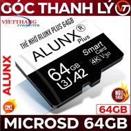 ️ ️ ️ ALUNX Plus Memory Card 64GB MicroSD TF UHS-I U3 A2 V30 Class 10 New Fullbox 100% ️ ️