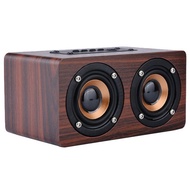 Speaker Bluetooth Stereo Subwoofer - Speaker Portable - Wood Materials - W5