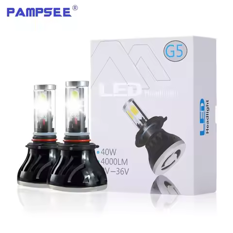 PAMPSEE G5 80W LED Bulb H1 H4 H7 H8 H9 H11 HB3 9005 9006 HB4 H13 9012 Car Headlamp Auto LED Lamp Car