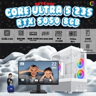 SETCOM + MONITOR / BONMECOM2 คอมประกอบ DDR5 / CPU CORE ULTRA 5 235 / RTX 5050 8GB / Case เลือกแบบได้