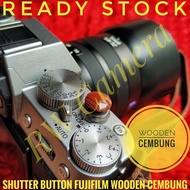 Shutter Button Wooden Fujifilm Fuji Xt20 Xt2 Xt3 Xt4 Shuter Buton