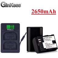 2650mAh LP E6 LPE6 LP-E6 E6N Baery  LED Dual Charger For Canon EOS 5DS R 5D Mark II 5D Mark III 6D 7D 80D 90D EOS 5DS R