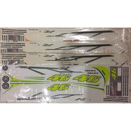 YAMAHA Y125Z y125 y125zr body STICKER 46