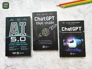 Sách - Combo 3 cuốn Chat GPT + Chat GPT Thực Chiến + AI 5.0