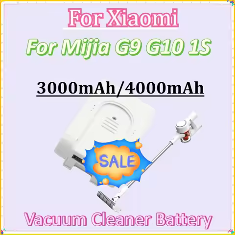 For Xiaomi G9 G10 1S Vacuum Cleaner Battery Parts Pack P2046-7S1P-BC New 25.2V 3000mAh 4000mAh Recha