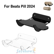 FAYSHOWS Speaker Support Base, Horizontal Space-Saving Speaker Stand Rack,  Wall Mounted Durable Spe