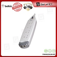 BELKIN 4 WAY SURGE WITH ARIEL PROTECTION-2M(F9H402SA2M-MY)