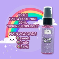 IDOLE SPRINKLE SPARKLE HAIR & BODY MIST