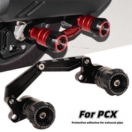 For PCX 160 PCX 150 PCX 125 Modified Exhaust Pipe Shock-resistant Rod Exhaust Pipe Protection PCX 160 Accessories