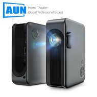 AUN Mini Projector 4K A30C Pro Smart TV Home Theater Cinema Portable WIFI Projectors Baery LED Beamer For Sync one 3D Mo