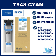 Epson T948 Cyan Original Ink for EPSON WF-C5290 and WF-C5790 C13T948200