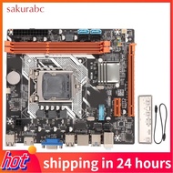 Sakurabc Motherboard  H81M Gigabit NIC Dual Channel DDR3 Gaming PC for Computer