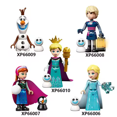 Hot Toys Film series Action Figures Frozen girl Anna Xuebao Princess Elsa assembled Compatible build