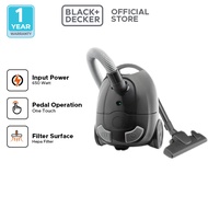 Black+Decker HEPA Vacuum Cleaner / Penghisap Debu Listrik 650W A2B650