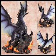 日版 CAPCOM CFB 魔物獵人 煌黑龍 艾爾巴特利恩 PVC D5823