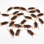 Realistic Fake Insects, Realistic Fake Cockroach Toys Cicak Mainan Getah Prank Toy KB222241