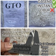 CODE C96I FUTSAL GOAL NET 4mm GTO