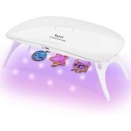 Lampu Kuku LED UV, Lampu UV untuk Kuku Gel, Pengering Kuku untuk Gel dan Resin, Lampu Pengering 24W