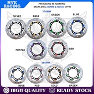 [PPR] RACING R5 FLOATING BREAK DISC {230MM}- BLUE/GREEN/ GOLD/ PURPLE/ RED/ SILVER[PPR] RACING R5 FL