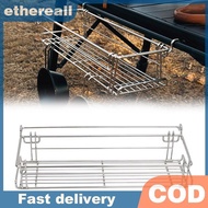 ETH ETH Foldable Aluminum Table Rack, Portable Storage Basket For Office Camping Table TH