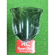 RR150 ZX150 WINDSHIELD VISOR SMOKE SET INDON RR150 ORIGINAL KAWASAKI