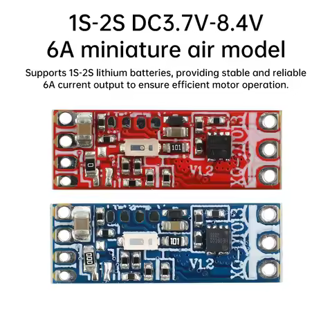 1S-2S 6A Brushless Esc Brushless Motor Speed Controller Driver Board DC3.7V-8.4V For 1104 1106 1306 