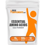 BulkSupplements.com Essential Amino Acids Powder 100g (3.5 oz) - Essential Amino Acids Supplement, E