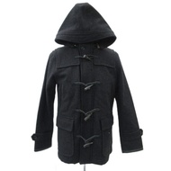 Coat Duffle black Direct from Japan Secondhand