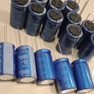 (แพ็ค5ชิ้น) C 6000UF 35V ELNA สีฟ้า105C ขนาด 18x32mm แท้-ใหม่จากโรงงาน คุณภาพเต็ม ขาย #คาปาซิเตอร์ #