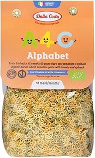 Dalla Costa Organic Alphabet & Numbers Pasta, 200g