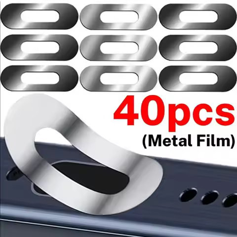 40/20/10Pcs Metal Charging Port Protective Film Stickers for iPhone 16 Pro Max Anti-scratch Charge P
