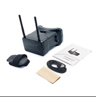 แว่นวิดีโอ FPV จอ 4.3 นิ้ว 5.8G สองเสาอากาศ