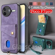 Case For Xiaomi poco F7 F 7 pro ultra F7pro F7ultra PocoF7pro PocoF7ultra 2025 Leather Phone Case Ca