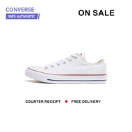 ใหม่และแท้ Converse All Star Chuck Taylor Core " White " รองเท้ากีฬา 101000 รับประกัน 1 ปี