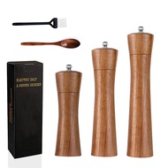 Seasoning Bottle Pepper Grinder Spice Grinder Wooden Kitchen Pepper Grinder Manual Pepper Grinder Pe