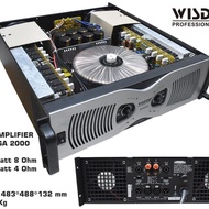 Power amplifier wisdom sa2000 sa 2000 Original