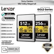Lexar Professional GOLD CFexpress 4.0 Type A Card | 8K RAW Video Recording