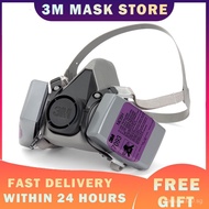 3M 6200 Reusable Mask with 7093 Cartridge Filter 2 in 1