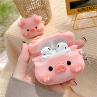 Airpods Case Cute Little Pig Airpods Pro Case Airpods 3 Case Silicone Airpods Gen 2 Case Portable Airpods Cover