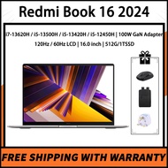 Xiaomi Redmi Book 16 2024 i7-13620H i5-13500H i5-13420H i5-12450H 16 inch Thin and light laptop Redm