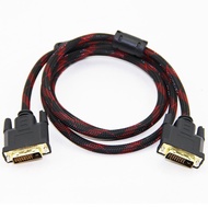 DVI-D to DVI-D Video Cable DVI 24+1 Male Monitor TV HD PC