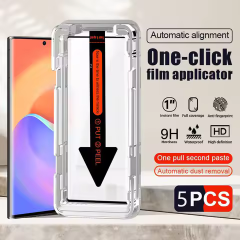 5PCS For IQOO 11 12 13 Z7x Z6 Lite 5G Z9s Z9 Turbo Neo 6 7 10 9s Pro Plus Easy Install Screen Protec