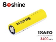 {MPower} Soshine 18650 3400mAh ( 10A ) 3.7V Rechargeable Battery 鋰電池 充電池 - 原裝行貨